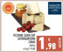 Conad PECORINO SARDO DOP SAPORI&DINTORNI CONAD offerta