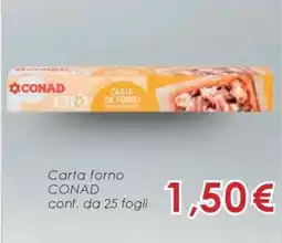 Conad CARTA FORNO CONAD offerta