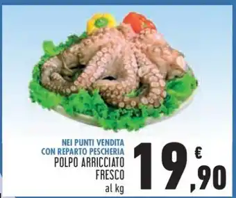 Conad Polpo Arricciato Fresco offerta
