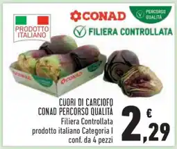 Conad Cuori di Carciofo Conad Percorso Qualità offerta