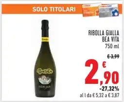 Conad Ribolla Gialla Bea Vita offerta