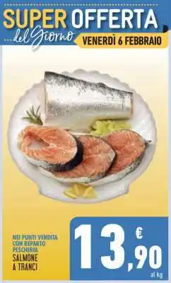 Conad Salmone a Tranci offerta