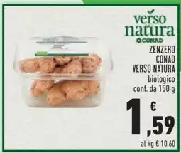 Conad ZENZERO CONAD VERSO NATURA offerta