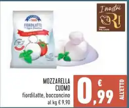 Conad MOZZARELLA CUOMO offerta