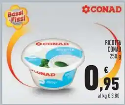 Conad Ricotta CONAD offerta