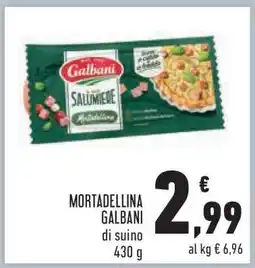Conad MORTADELLINA GALBANI offerta