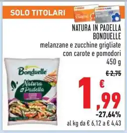 Conad Natura in Padella Bonduelle offerta
