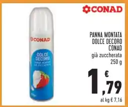 Conad Panna Montata Dolce Decoro Conad offerta