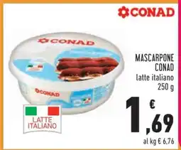 Conad Mascarpone Conad offerta