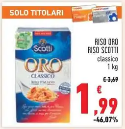 Conad RISO ORO RISO SCOTTI offerta