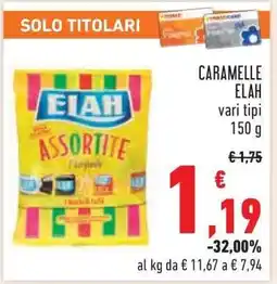 Conad Caramelle Elah offerta