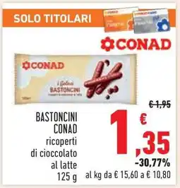 Conad BASTONCINI CONAD offerta