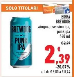 Conad BIRRA BREWDOG offerta