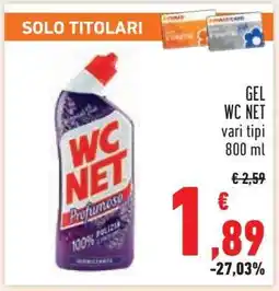 Conad GEL WC NET offerta