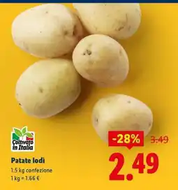 Lidl Patate lodi offerta