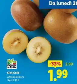 Lidl Kiwi Gold offerta