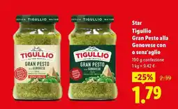 Lidl Star Tigullio Gran Pesto alla Genovese con o senz'aglio offerta