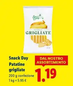 Lidl Snack Day Patatine grigliate offerta