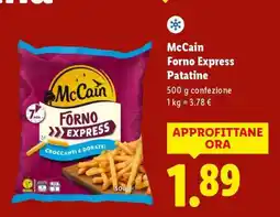 Lidl McCain Forno Express Patatine offerta