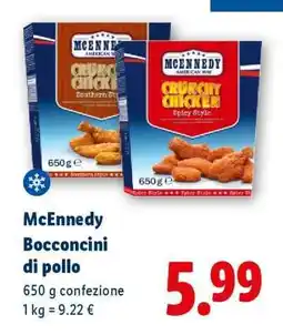 Lidl Mcennedy Bocconcini di pollo offerta