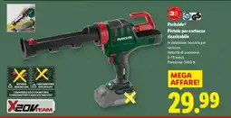 Lidl Parkside Pistola per cartucce ricaricabile offerta