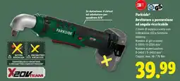 Lidl Parkside Avvitatore a percussione ad angolo ricaricabile offerta