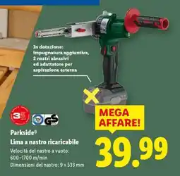 Lidl PARKSIDE offerta