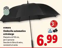 Lidl esmara Ombrello automatico extralarge offerta