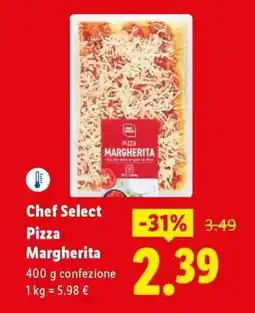 Lidl Chef Select Pizza Margherita offerta