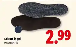 Lidl Solette in gel offerta