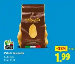 Lidl Patate Selenella offerta