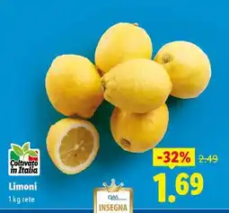Lidl Limoni offerta