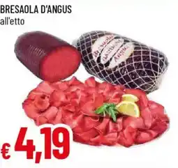 Galassia Bresaola d'angus offerta