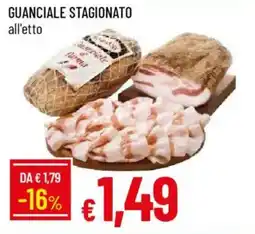 Galassia Guanciale stagionato offerta