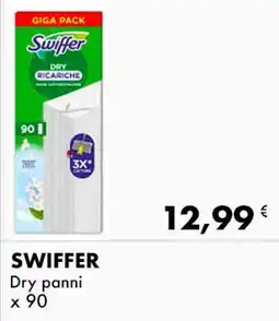 Iper Tosano SWIFFER Dry panni offerta