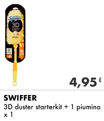 SWIFFER 3D duster starterkit + 1 piumino