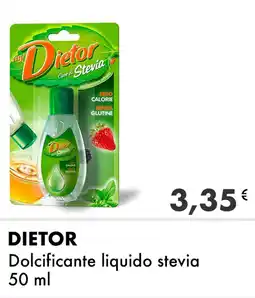 Iper Tosano DIETOR Dolcificante liquido stevia offerta