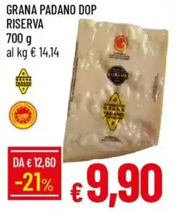 Galassia Grana padano dop riserva offerta