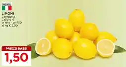Alì Supermercati Limoni offerta