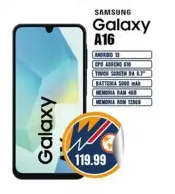 New Wondertech SAMSUNG Galaxy A16 offerta