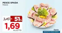 Alì Supermercati Pesce spada offerta