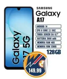 New Wondertech SAMSUNG Galaxy A17 offerta