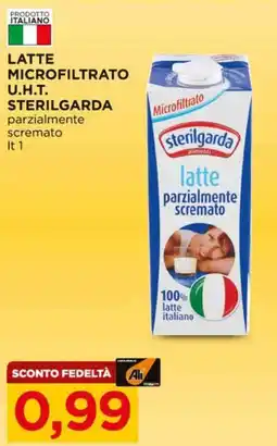 Alì Supermercati Latte microfiltrato U.H.T. STERILGARDA offerta