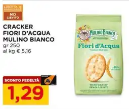 Alì Supermercati Cracker fiori d'acqua MULINO BIANCO offerta