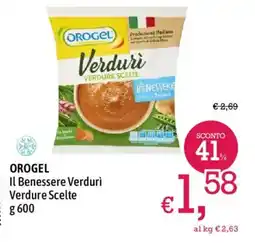 A&O OROGEL Il Benessere Verdurì Verdure Scelte offerta