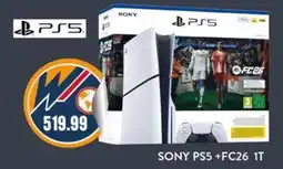 New Wondertech SONY PS5 +FC26 1T offerta