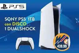 New Wondertech SONY PS5 1TB con DISCO offerta