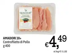 A&O AMADORI 10+ Controfiletto di Pollo offerta