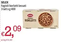 A&O SELEX Fagioli borlotti lessati offerta