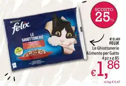 A&O FELIX Le Ghiottonerie Alimento per Gatto offerta